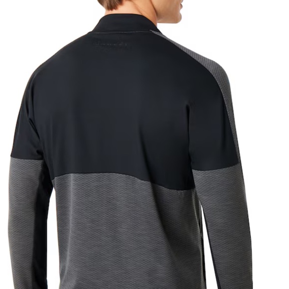 Oakley Men’s Small Iron Gray Lightweight Pullover Concealed Pockets Activewear - Picture 2 of 6